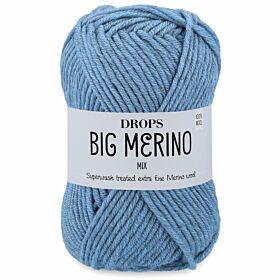DROPS Big Merino 06 vergeet-me-niet (Mix) - Wol Garen