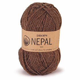 DROPS Nepal Mix - Wol & Breigaren - GD0047-0612 bruin