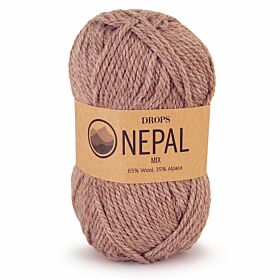 DROPS Nepal Mix - 0618 camel - Wol & Garen
