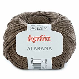 Katia Alabama 07 bruin - Katoen/Acryl Garen