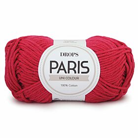 DROPS Paris Uni Colour - 07 kers / heidekruid - Katoen Garen