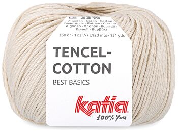 Katia Tencel-Cotton - 07 lichtbeige - Lyocell/Katoen Garen 1