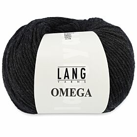 Lang Yarns Omega 70 antraciet mix gemêleerd / donkergrijs - Acryl Garen