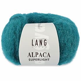 Lang Yarns Alpaca Superlight 74 smaragd / jade / zeegroen - Wol Garen