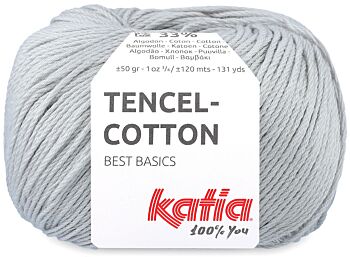Katia Tencel-Cotton - 08 parelgrijs - Lyocell/Katoen Garen 1