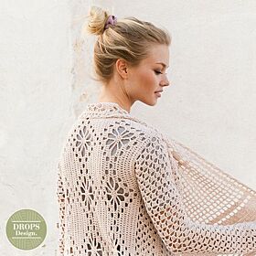 Patroon Gehaakt Vest Blossoming Beauty