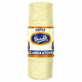 Durable Glanskatoen Nr. 10 - 087 ecru - Katoen Garen