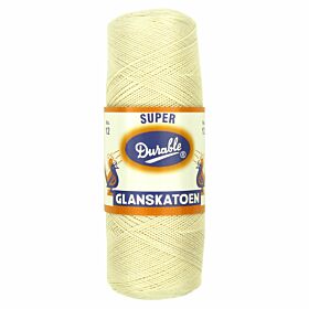 Durable Glanskatoen Nr. 12 - 087 ecru - Katoen Garen