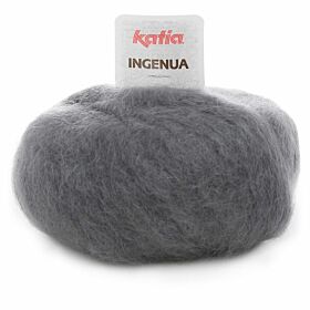 Katia Ingenua 09 donkergrijs - Mohair Garen