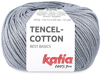 Katia Tencel-Cotton - 09 grijs - Lyocell/Katoen Garen 1
