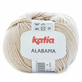 Katia Alabama 09 lichtbeige - Katoen/Acryl Garen
