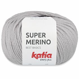 Katia Super Merino - 09 parelgrijs - Wol/Acryl Garen