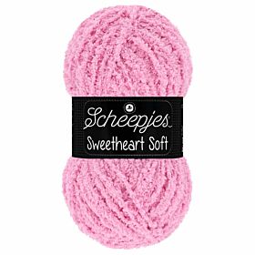 Scheepjes Sweetheart Soft 09 roze - Polyester Garen