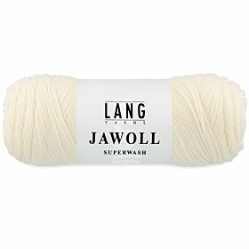 Lang Yarns Jawoll Superwash 94 naturel / ecru / gebroken wit- Sokkenwol Garen