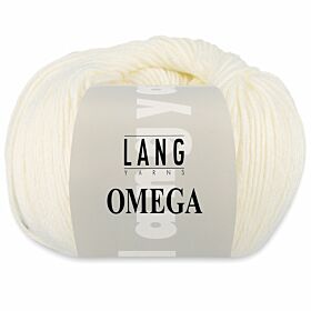Lang Yarns Omega 94 naturel / offwhite / ecru / gebroken wit - Acryl Garen