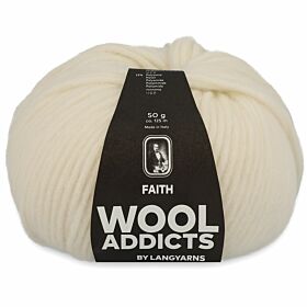 WoolAddicts Faith 94 naturel / ecru / creme / offwhite - Wol Garen