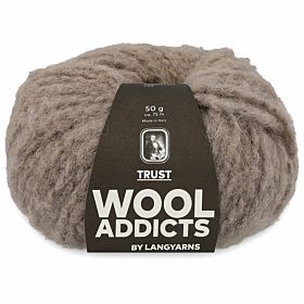 WoolAddicts Trust 96 taupe / zand - Wol Garen