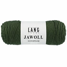 Lang Yarns Jawoll Superwash 98 dennengroen / mosgroen / olijf - Sokkenwol Garen
