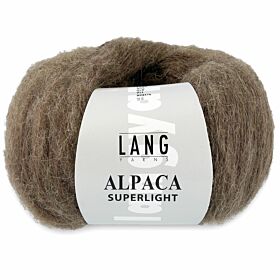 Lang Yarns Alpaca Superlight 99 bruin - Wol Garen