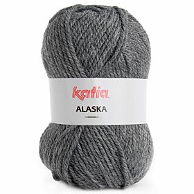 Katia Alaska 10 donkergrijs - Acryl Garen