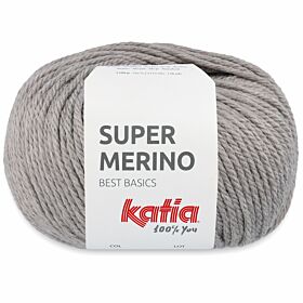 Katia Super Merino - 10 grijs - Wol/Acryl Garen