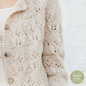 Stoer gebreid vest voor dames