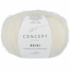 Katia Concept Reiki 100 ecru - Alpaca Garen