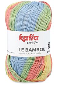 Katia Le Bambou - 100 cosmopolitan - Katoen/Bamboegaren met Kleurverloop 1