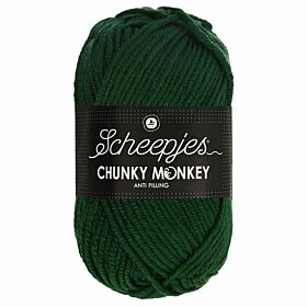 Scheepjes Chunky Monkey 1009 pine / donkergroen - Acryl Garen