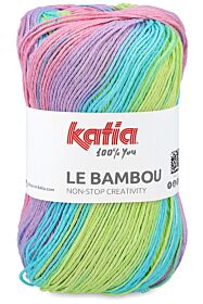 Katia Le Bambou - 101 blue lagoon - Katoen/Bamboegaren met Kleurverloop 1
