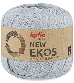 Katia New Ekos - 101 lichtgrijs - Gerecycled Polyester/Katoen Garen 1