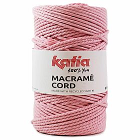 Katia Macramé Cord 101 roze - Katoen Garen