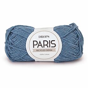 DROPS Paris Recycled Denim - 102 sprayblauw - Wol & Garen