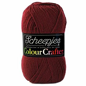 Scheepjes Colour Crafter - 1035 kampen / donker wijnrood - Acryl Garen