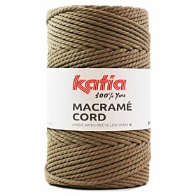 Katia Macramé Cord 105 beige - Katoen Garen