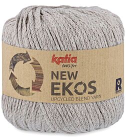 Katia New Ekos - 106 lichtbeige - Gerecycled Polyester/Katoen Garen 1