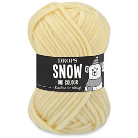 DROPS Snow Uni Colour - 106 limonade - Wol Garen 1