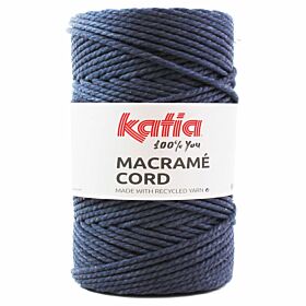 Katia Macramé Cord 106 nachblauw - Katoen Garen