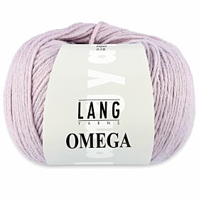 Lang Yarns Omega 107 licht lavendel - Acryl Garen