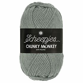 Scheepjes Chunky Monkey - 1099 mild grey - Acryl Garen