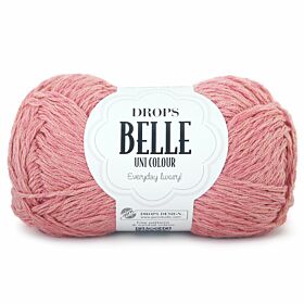 DROPS Belle Uni Colour - 11 oudroze - Katoen Garen