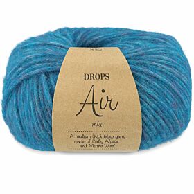 DROPS Air Mix 11 pauwblauw - Wol Garen
