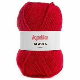 Katia Alaska 11 robijnrood - Acryl Garen