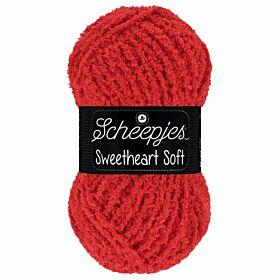 Scheepjes Sweetheart Soft 11 rood - Polyester Garen