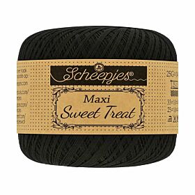 Scheepjes Maxi Sweet Treat - 110 black - Gemerceriseerd Katoen
