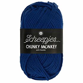 Scheepjes Chunky Monkey - 1117 royal blue - Acryl Garen