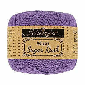 Scheepjes Maxi Sugar Rush 113 delphinium / paars - Katoen Garen