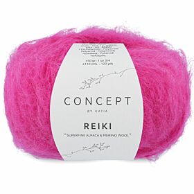 Katia Concept Reiki 113 fuchsia / felroze - Alpaca Garen
