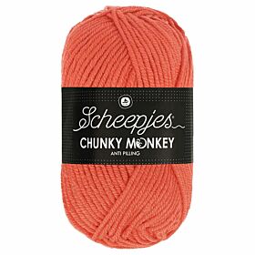 Scheepjes Chunky Monkey - 1132 coral - Acryl Garen