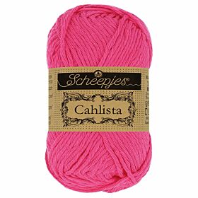 Scheepjes Cahlista - 114 schocking pink - Katoen Garen